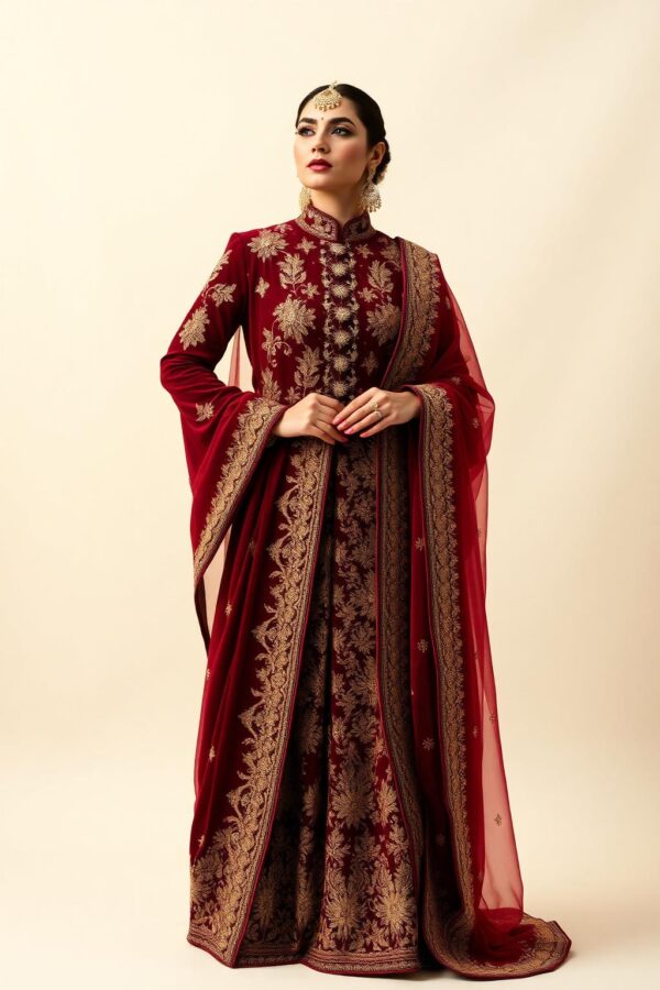 Heavy Embroidery Suit