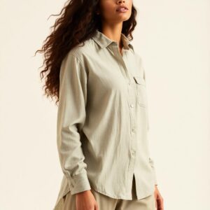 Printed Linen Shirt