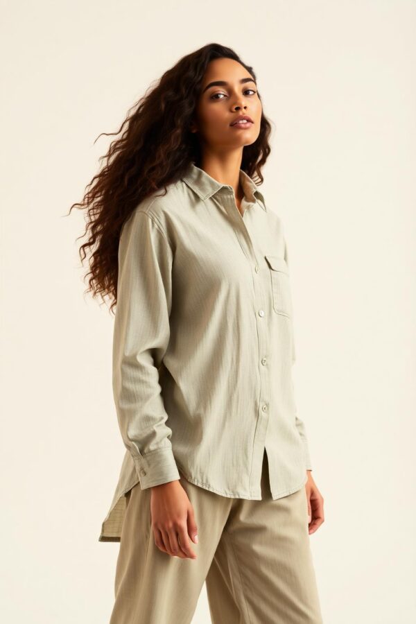 Printed Linen Shirt
