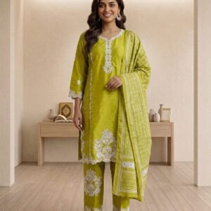 Citrus Bloom – 3 Piece Printed Lawn Suit
