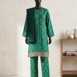 Emerald Grove – 2 Piece Printed Lawn Suit