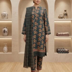 Stone Garden – 3 Piece Printed Lawn Suit