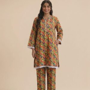 Copper Bloom – 2 Piece Printed Lawn Suit