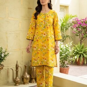 Sunlit Meadow – 2 Piece Printed Lawn Suit