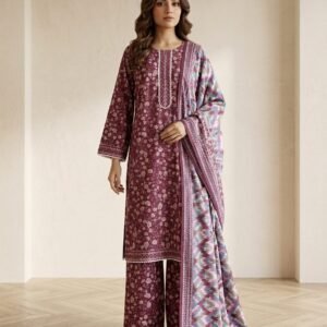 Garnet Grace – 3 Piece Printed Lawn Suit