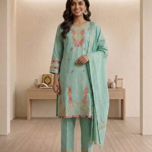 Jade Garden – 3 Piece Printed Lawn Suit
